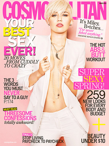 Miley Cyrus, Cosmopolitan Miley Cyrus, Cosmopolitan